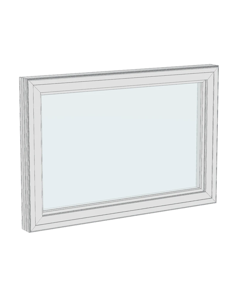 Awning — 3-D model of the Vytex window A1 installs