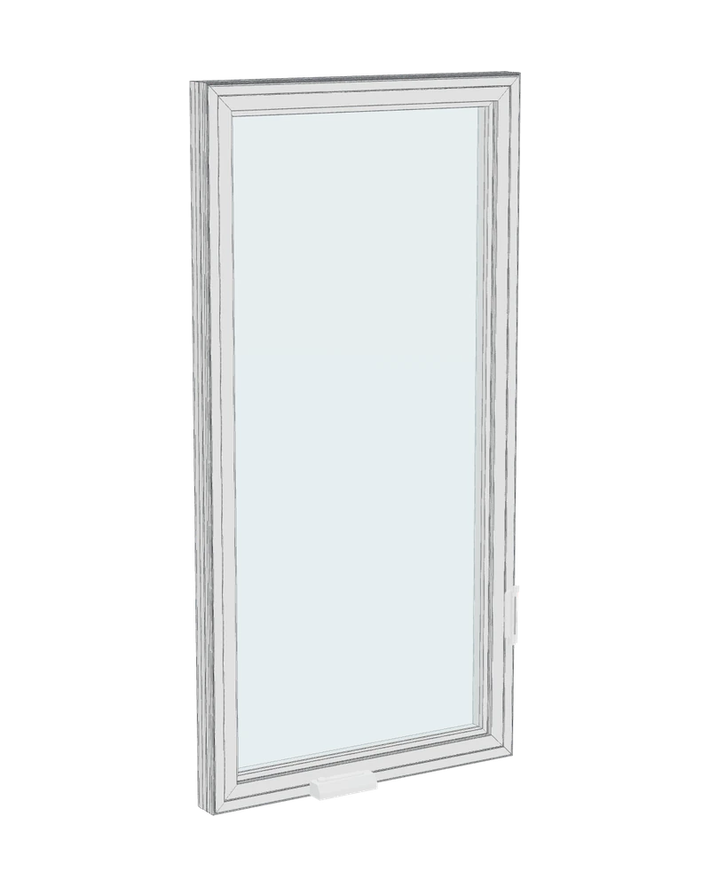 Casement — 3-D model of the Vytex window A1 installs