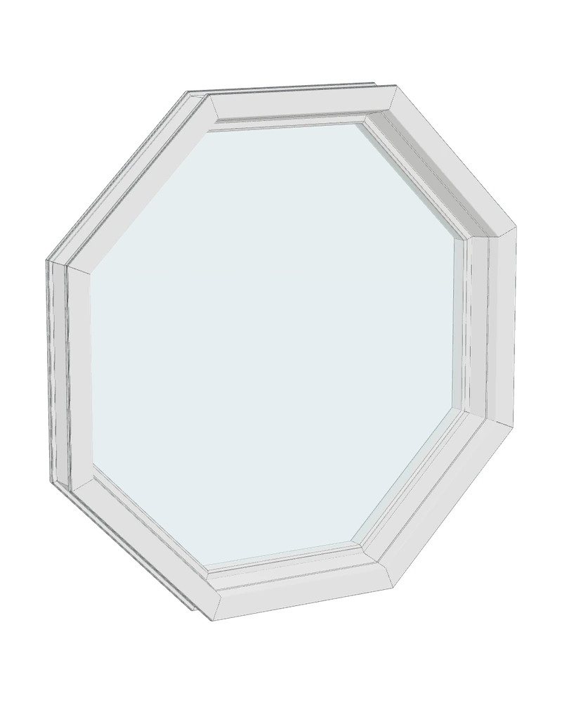 Specialty — 3-D model of the Vytex window A1 installs