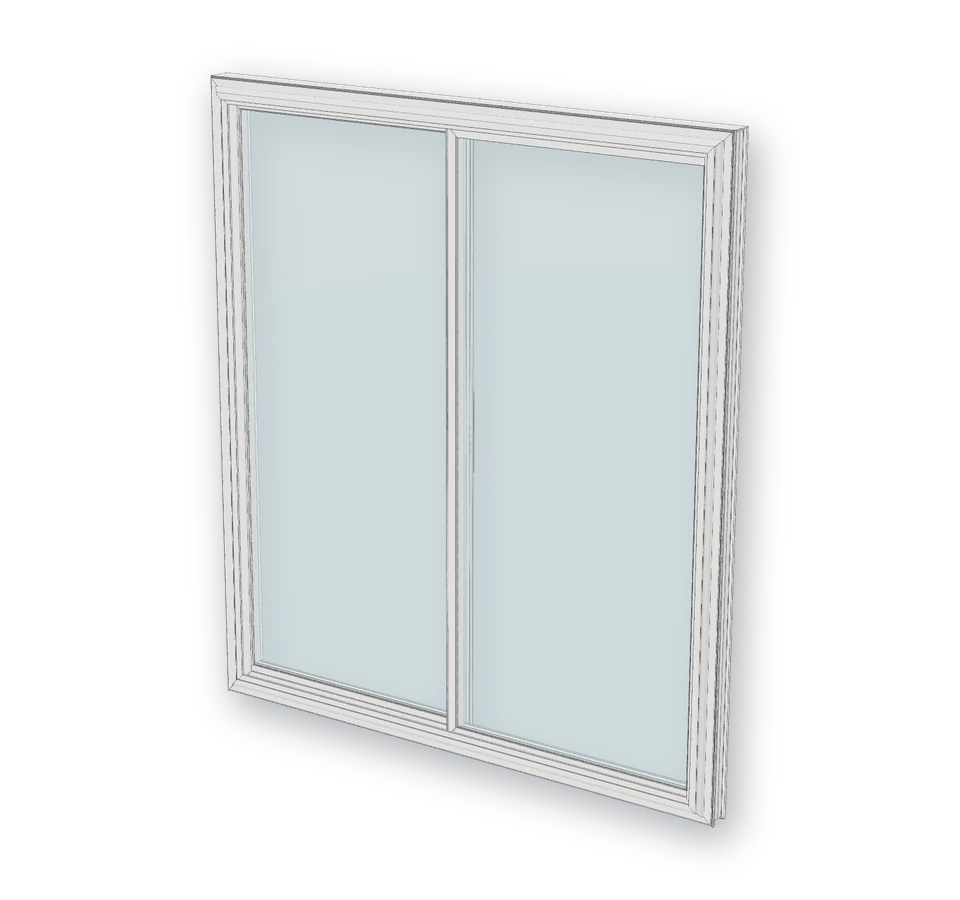 Patio Doors — 3-D render of the Vytex model A1 installs in Greater Atlanta