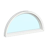 Round Top window, 3-D render