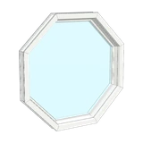 Specialty window, 3-D render
