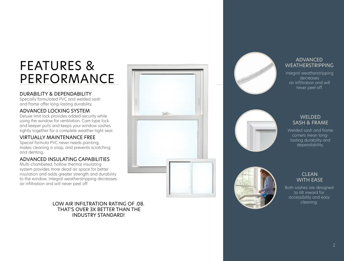 Georgetown Series brochure, page 3