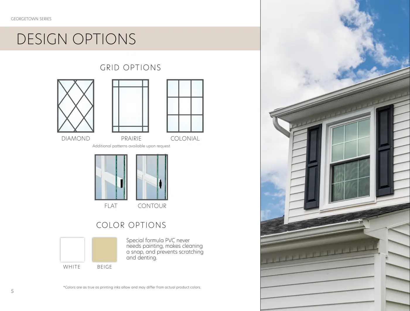 Georgetown Series brochure, page 6