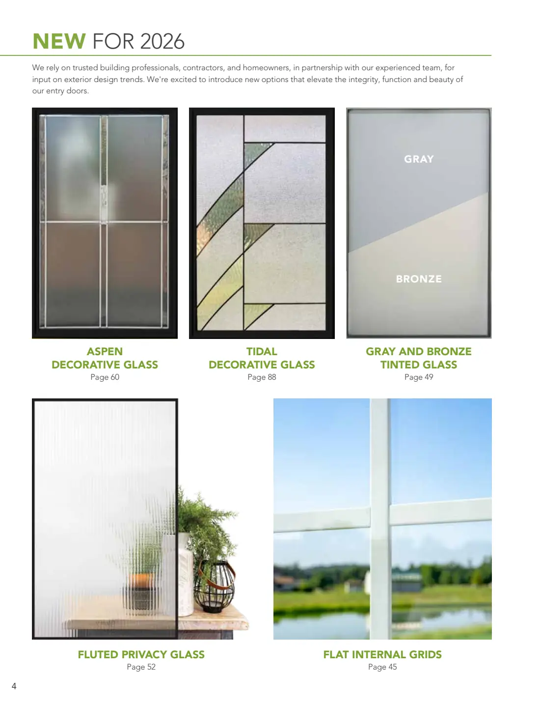 Entry Doors: Signet, Ascent & Legacy brochure, page 5