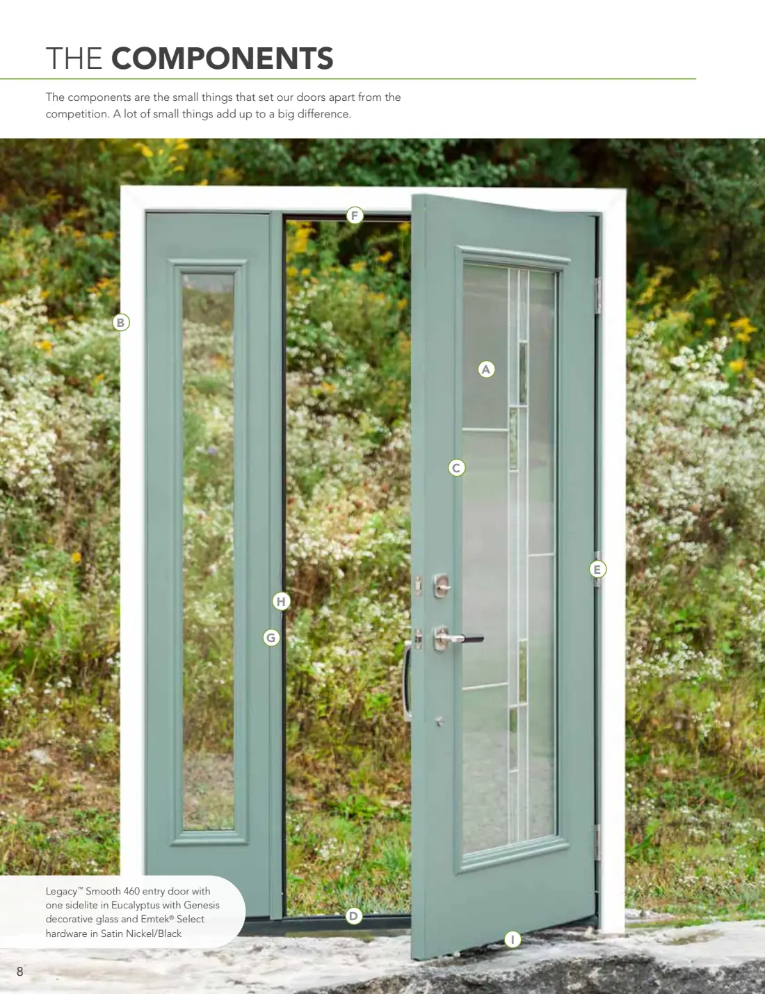 Entry Doors: Signet, Ascent & Legacy brochure, page 9