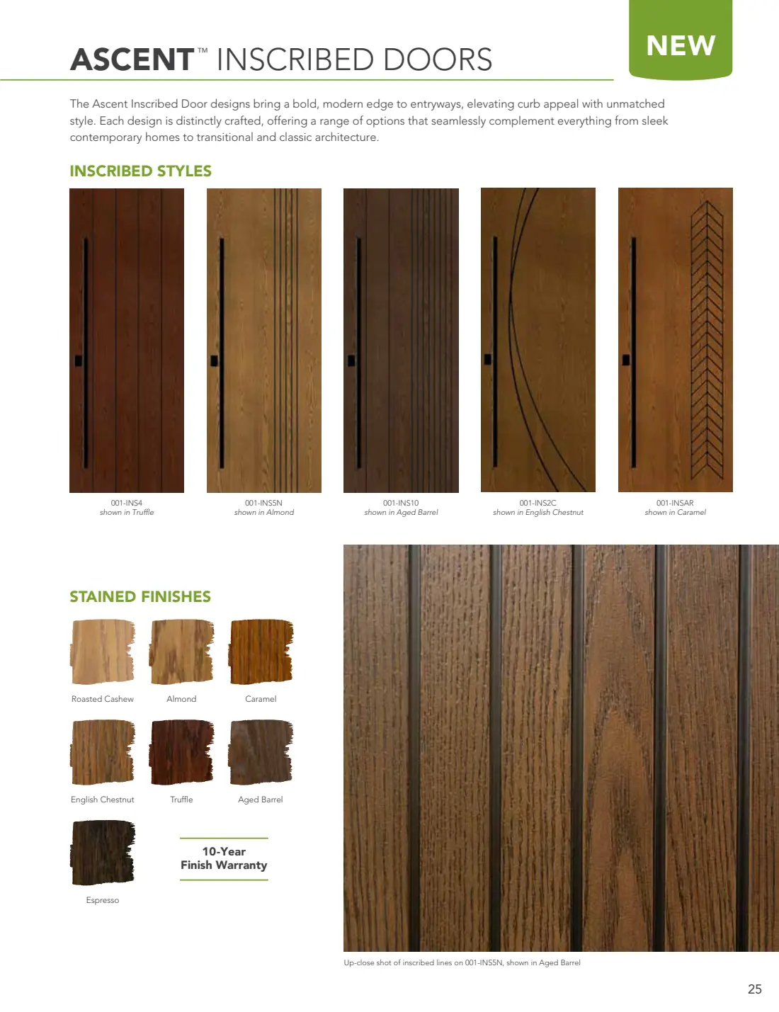 Entry Doors: Signet, Ascent & Legacy brochure, page 26
