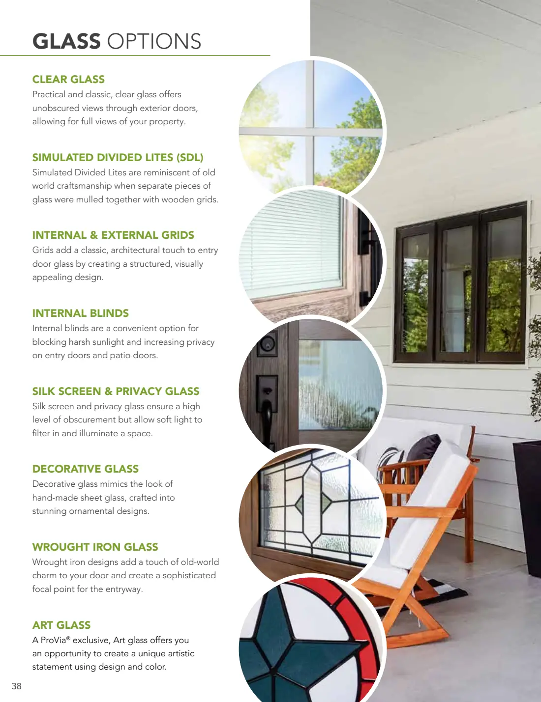 Door Glass brochure, page 1