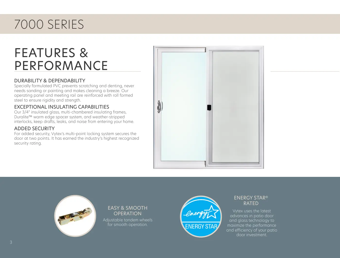 Sliding Patio Doors brochure, page 4