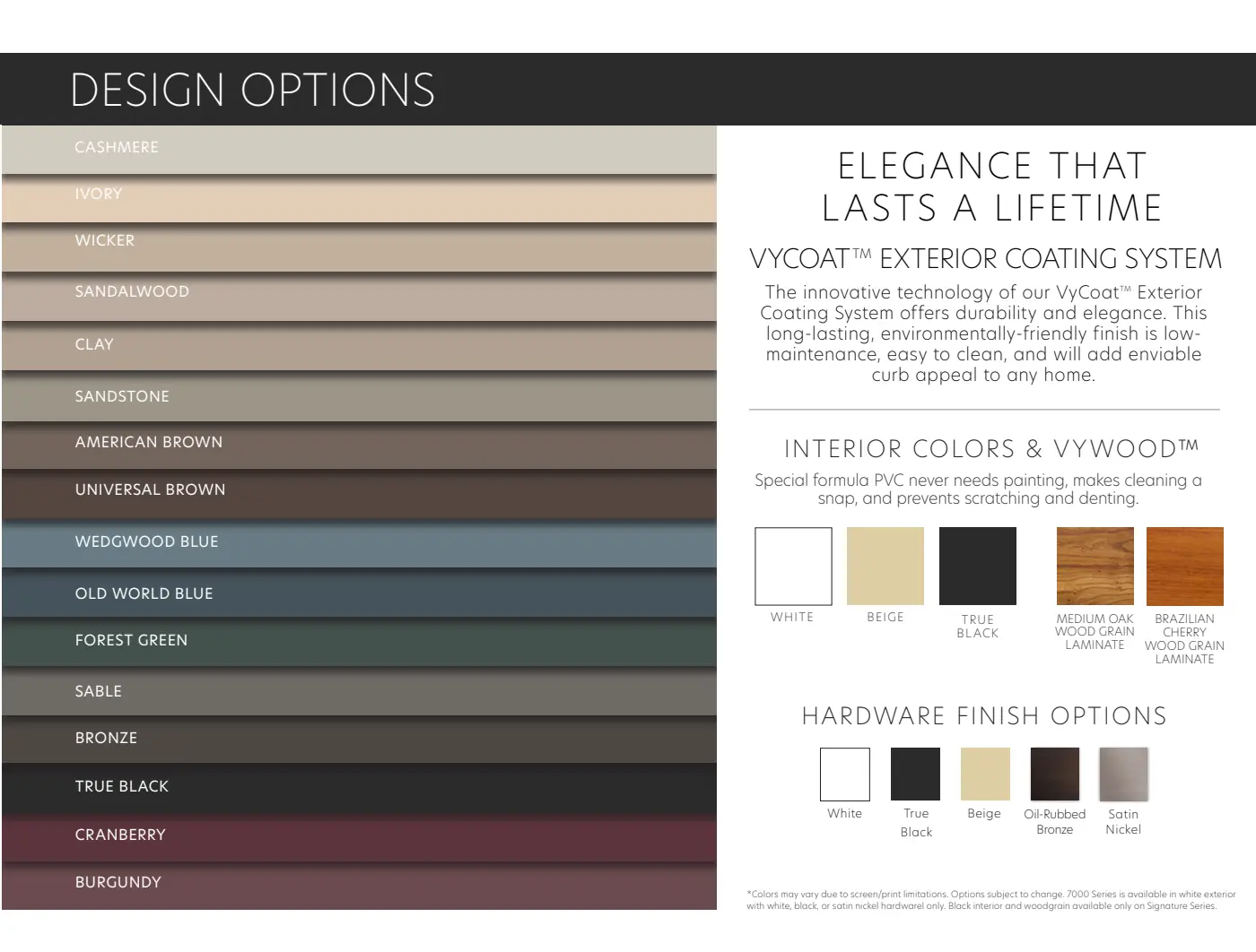 Sliding Patio Doors brochure, page 5