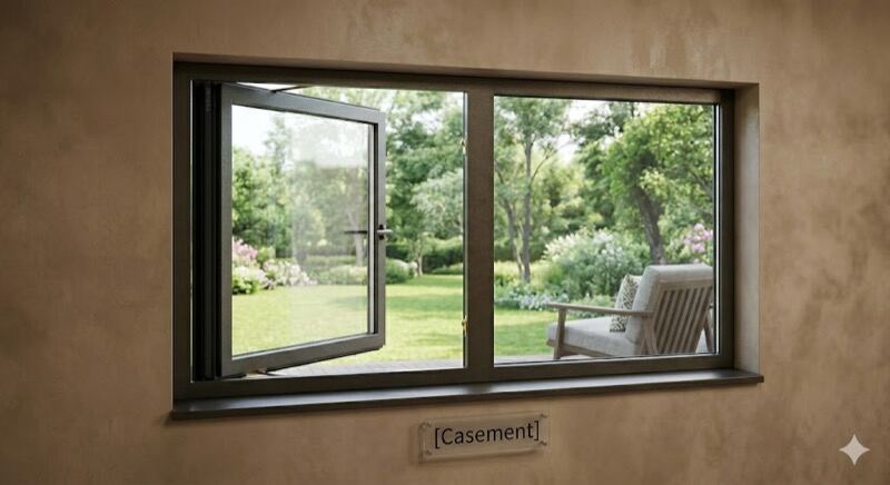 Casement window replacement in Greater Atlanta, Georgia by A1 Windows