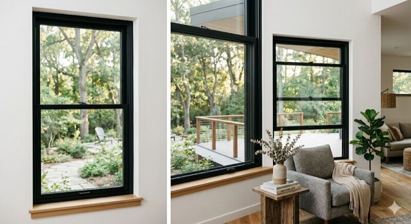 Double hung window replacement in Greater Atlanta, Georgia by A1 Windows