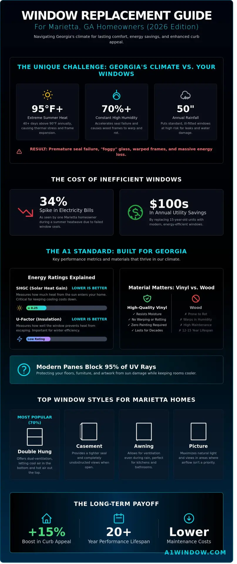 Expert Window Replacement in Marietta, GA: The Homeowner’s 2026 Guide